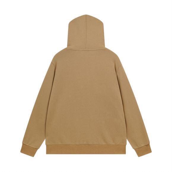 Burberry Logo Print Cotton Hoodie 'Beige'