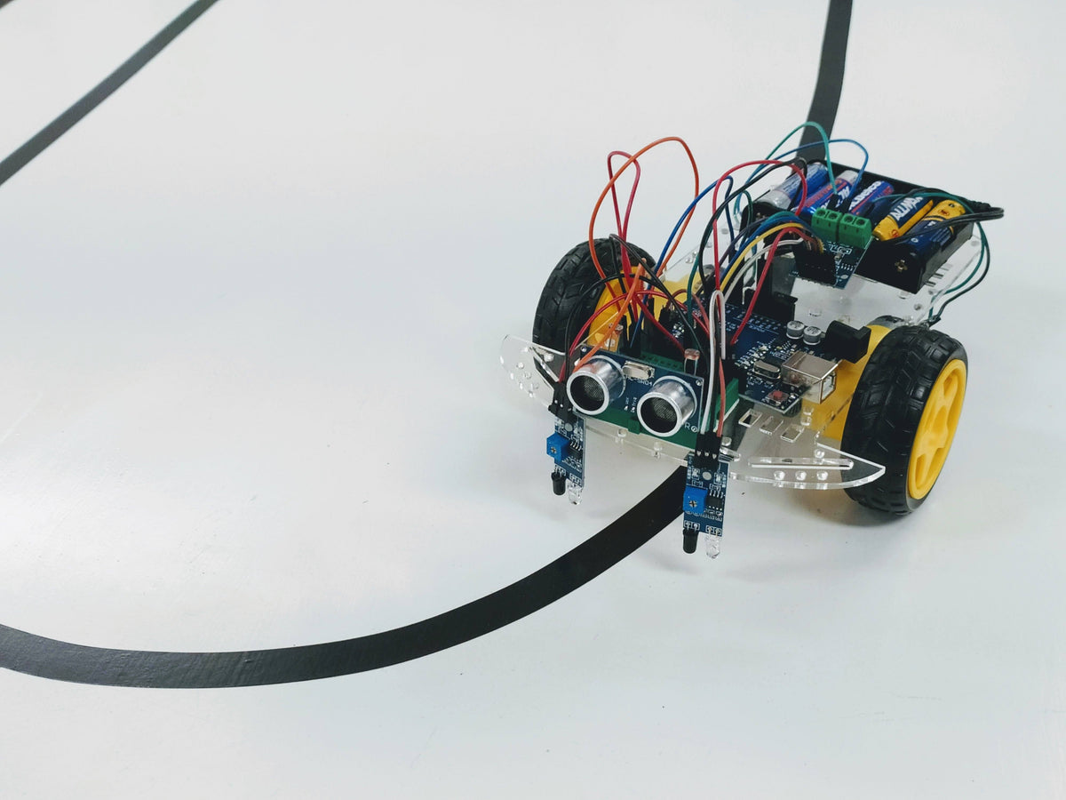 Barnabas Rover: Arduino-Compatible 2WD DC Motor Car Kit (Ages 11+)
