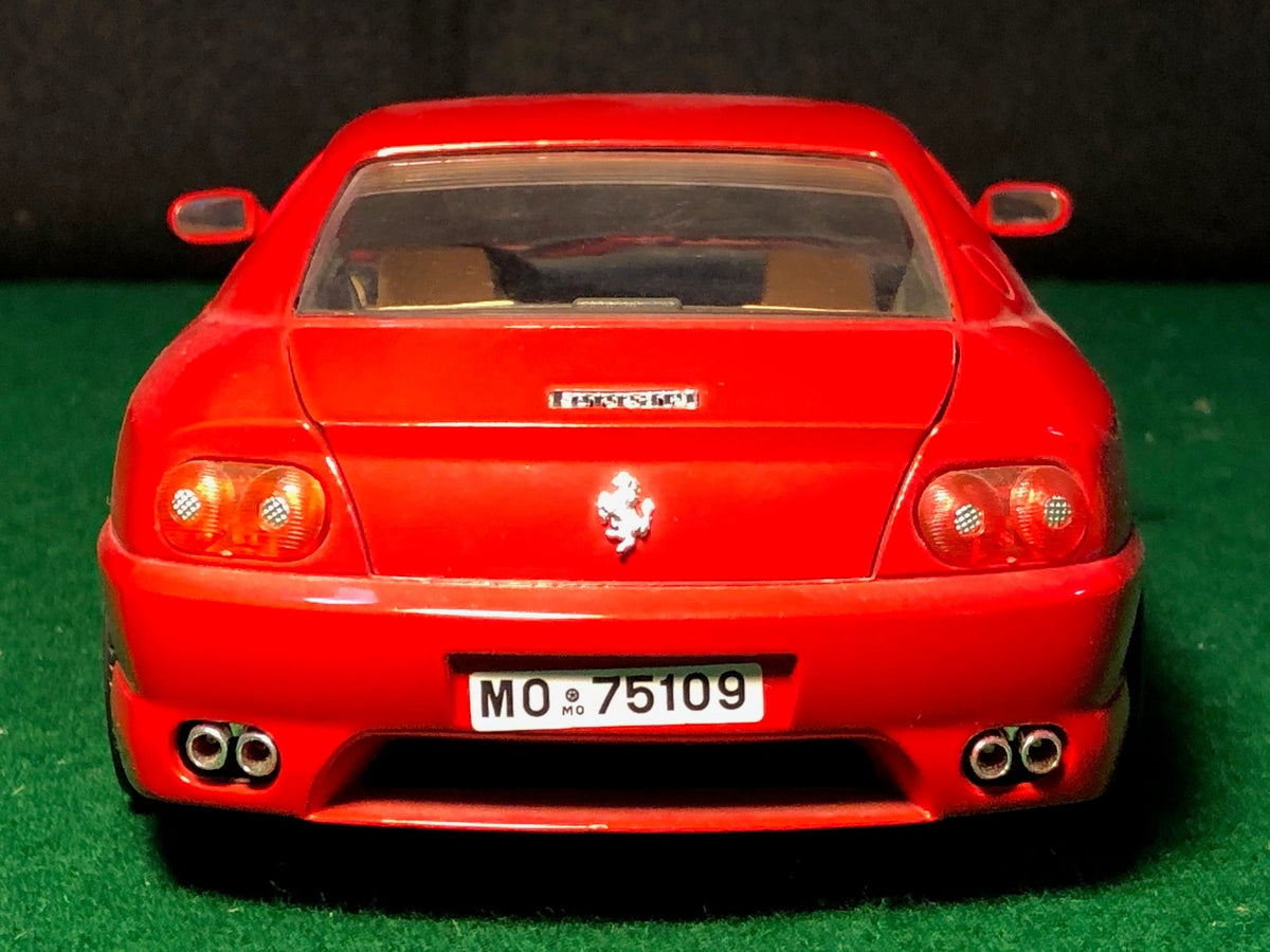 Ferrari 456 GT Red/tan by BBurago 1:18 (3046)(No box)
