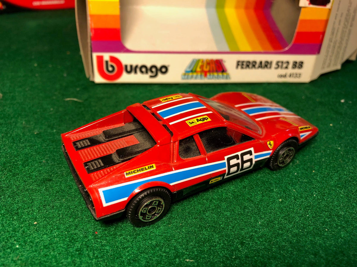Ferrari 512 BB N 66 Red by BBurago 1:43 (4133)