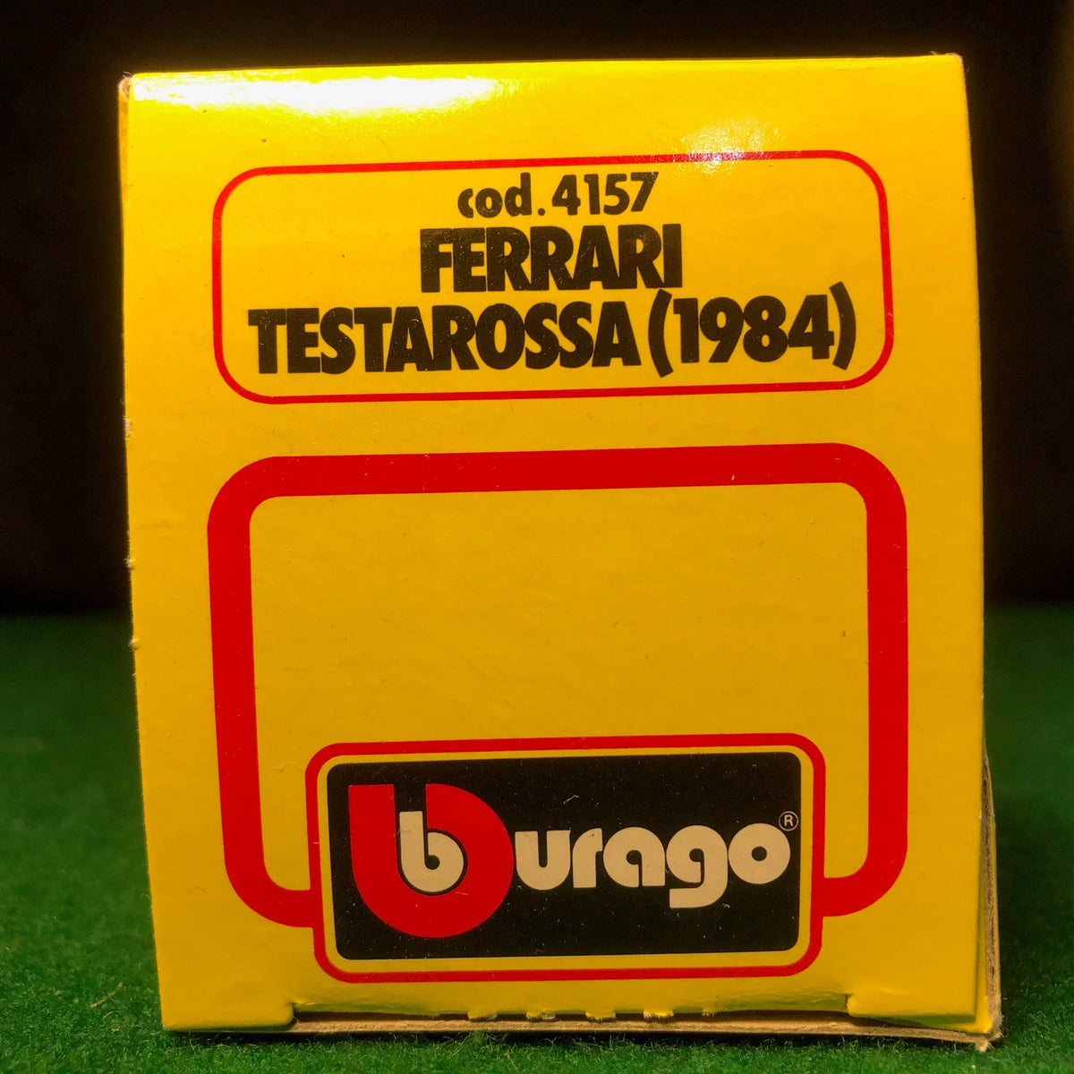 Ferrari Testarossa Yellow by BBurago 1:43 (4157)(Y Bx)