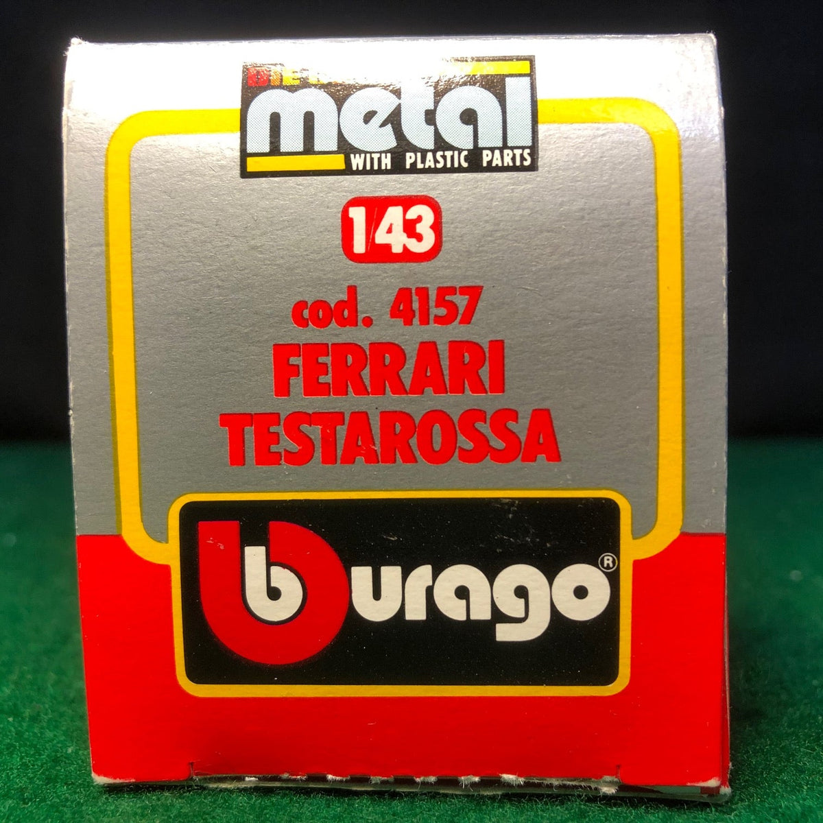 Ferrari Testarossa Black by BBurago 1:43 (4157)(S Bx)