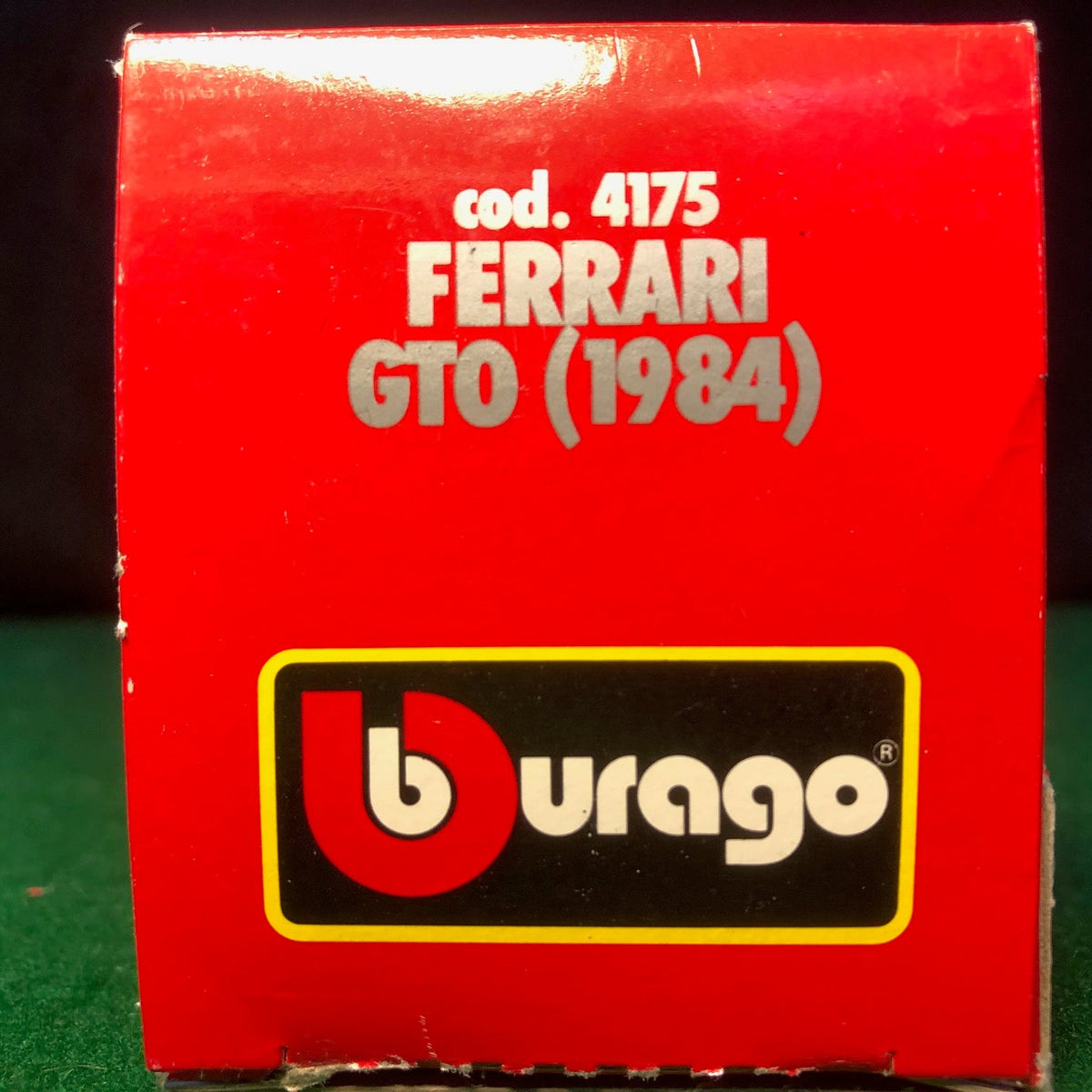 Ferrari 288 GTO Metallic Gray by BBurago 1:43 (4175)(R Bx)