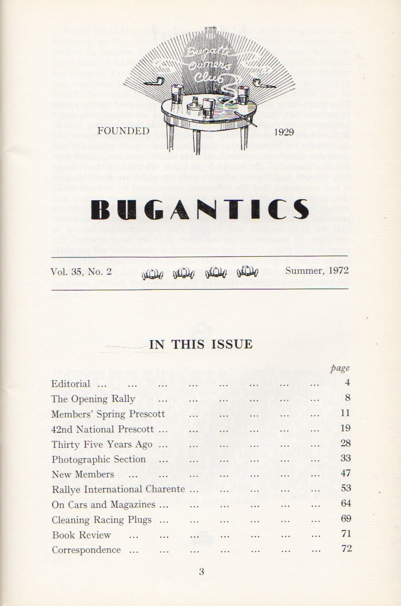 Bugantics - Bugatti Owners Club, Vol 35 N 2