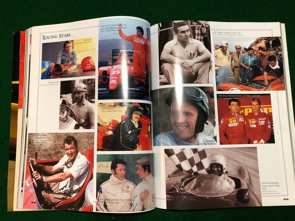 Concorso Italiano 2002 Program - Featuring Racing Cars & Stars