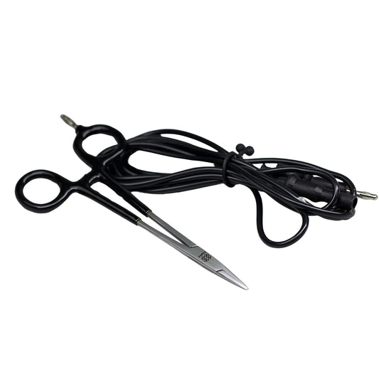 Grounded Hemostats for Permanent Jewelry Welders - Straight or Bent Nose