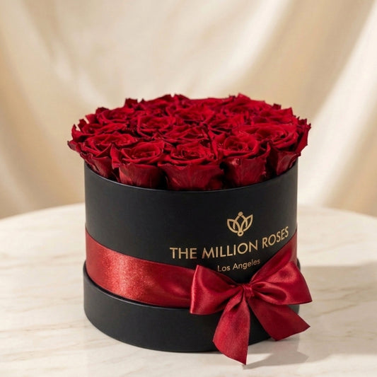 Classic Black Box | Red Roses