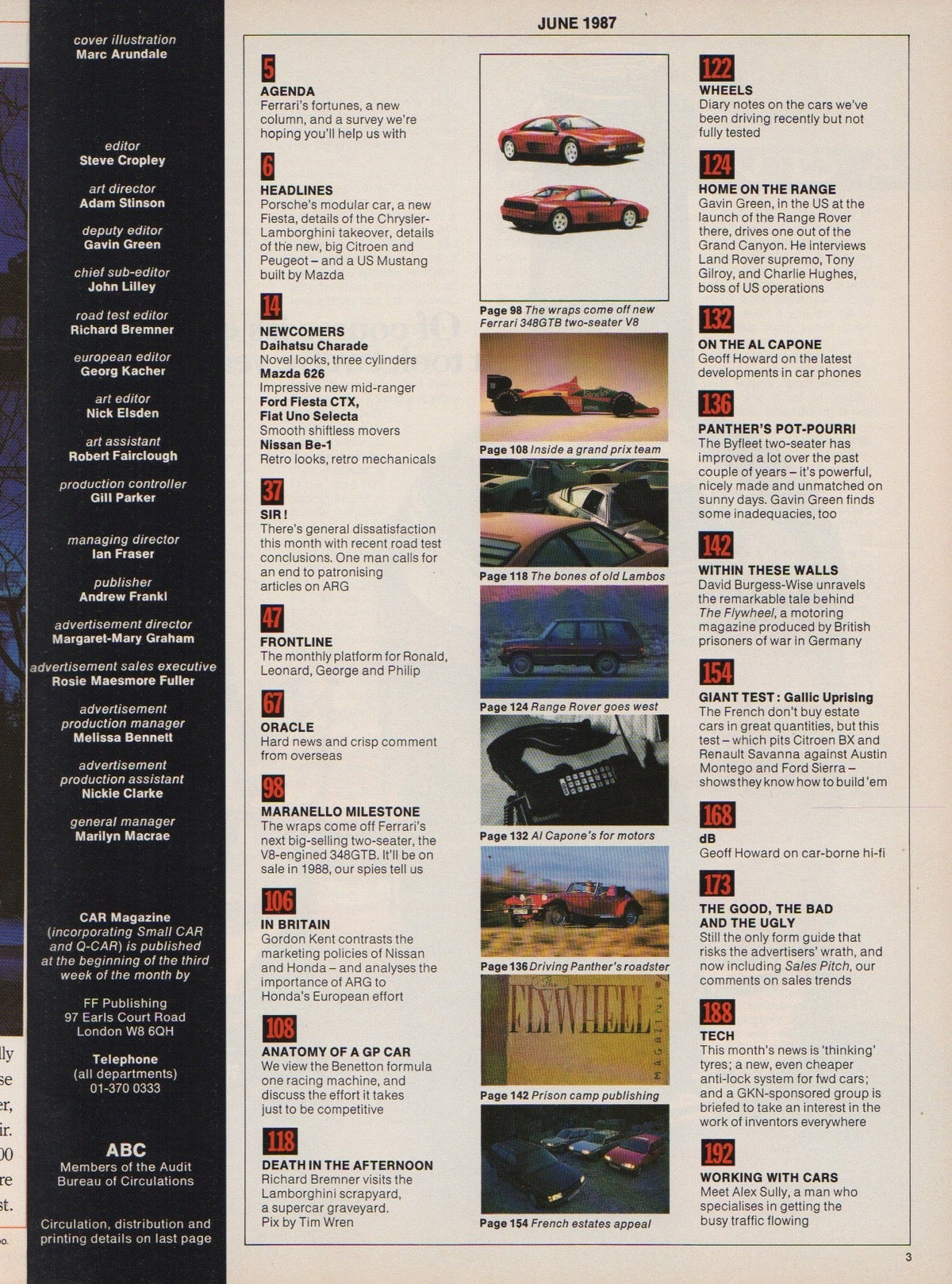 Car Magazine 1987/06