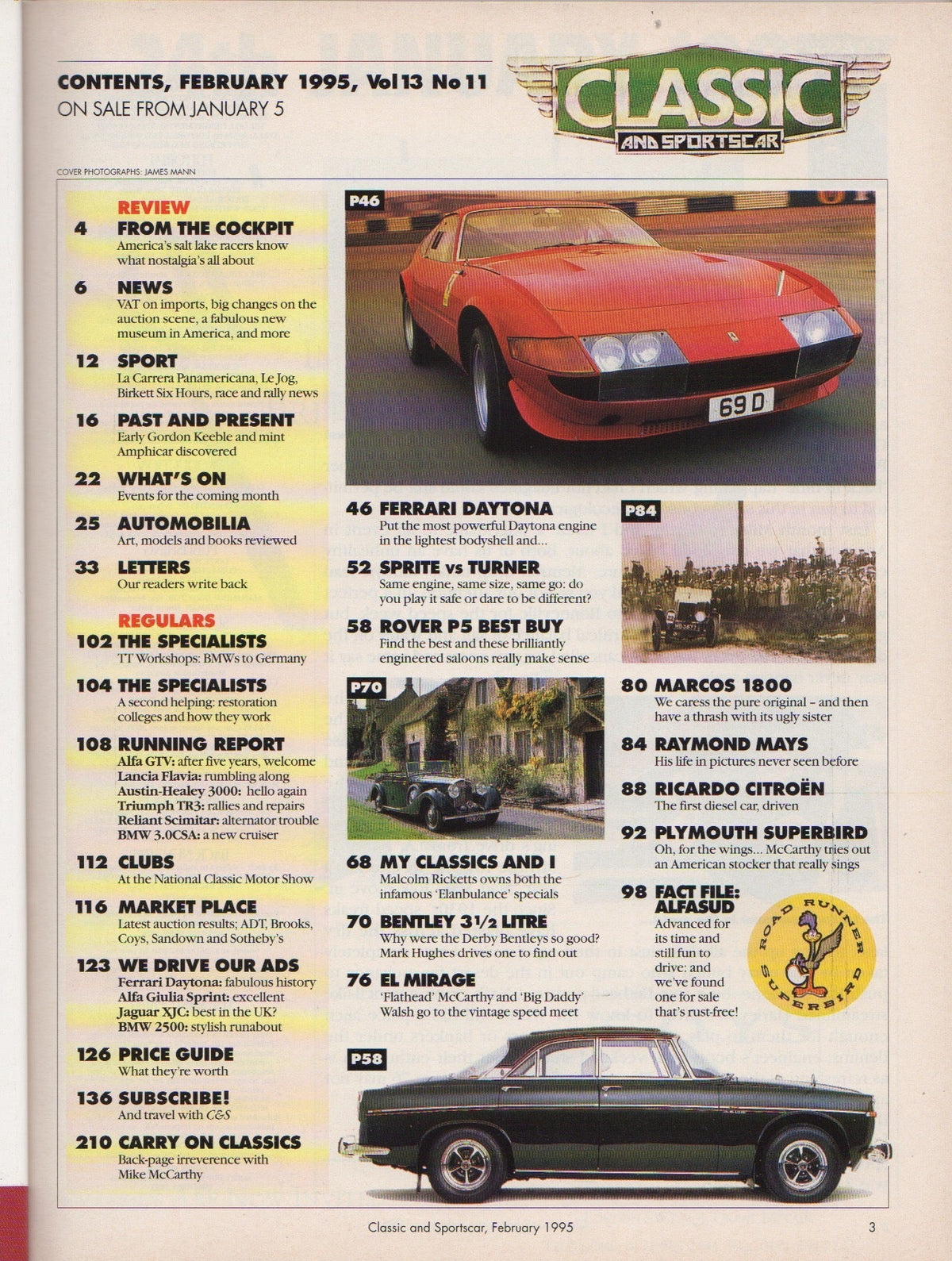 Classic & Sportscar Magazine 1995/02