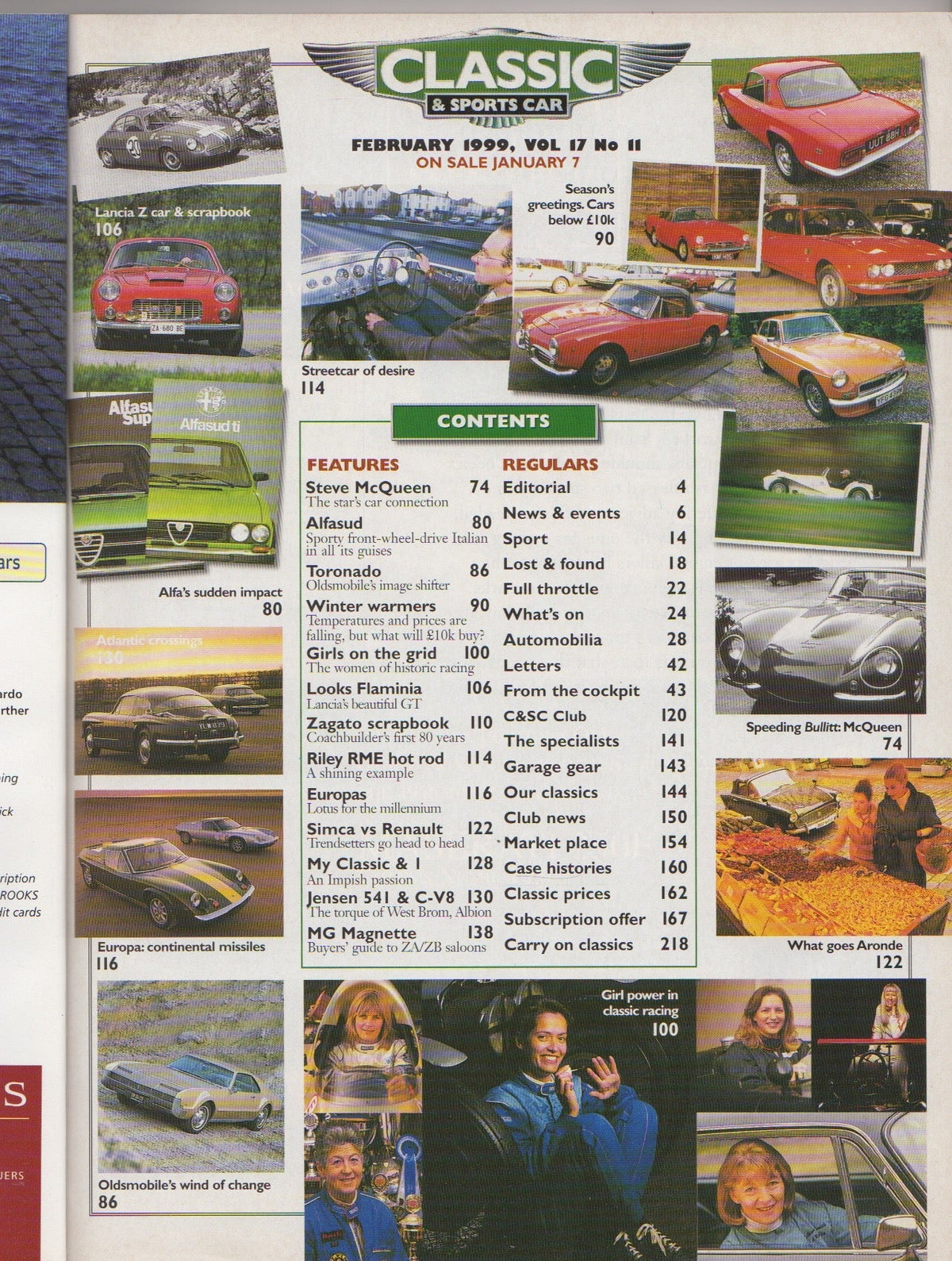 Classic & Sportscar Magazine 1999/02
