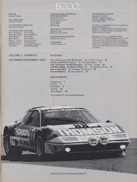 Cavallino N 8 Ferrari Magazine