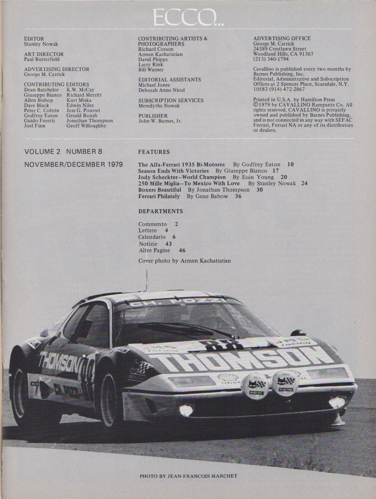 Cavallino N 8 Ferrari Magazine