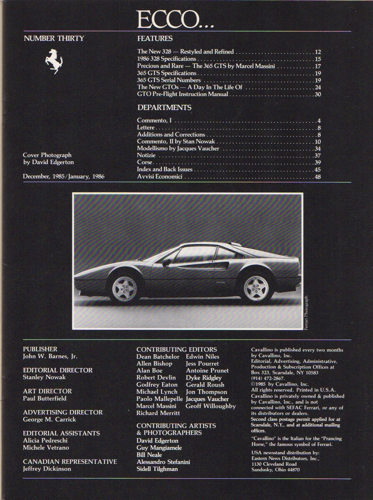 Cavallino N 30 Ferrari Magazine