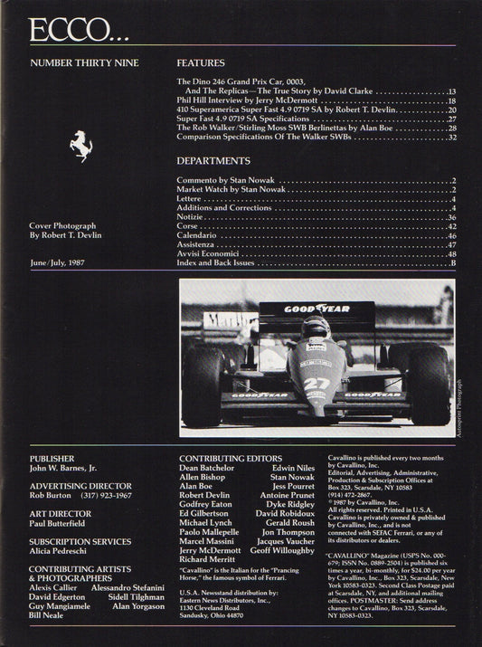 Cavallino N 39 Ferrari Magazine