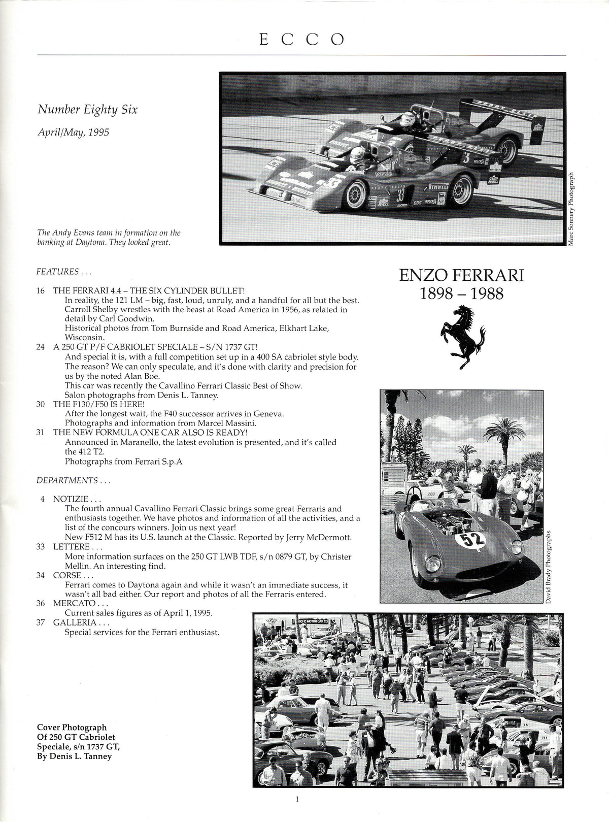 Cavallino N 86 Ferrari Magazine