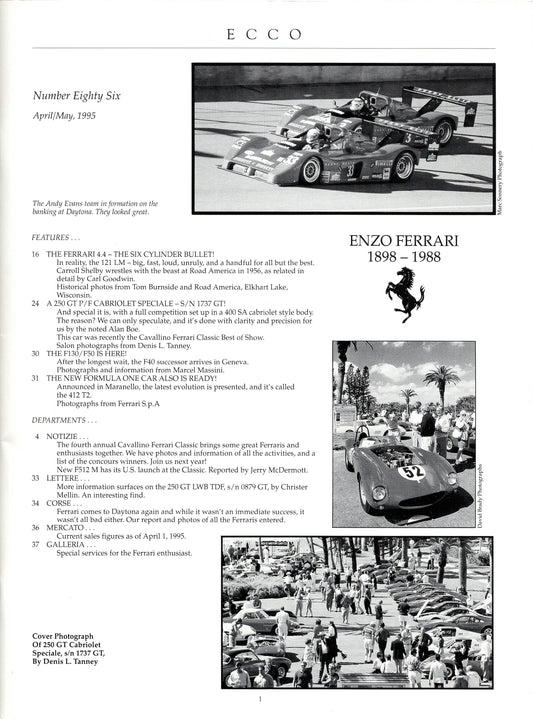 Cavallino N 86 Ferrari Magazine