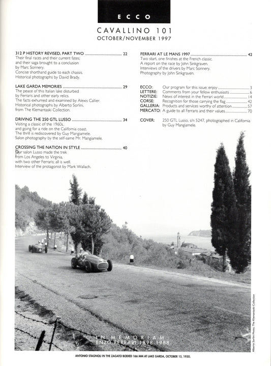 Cavallino N 101 Ferrari Magazine