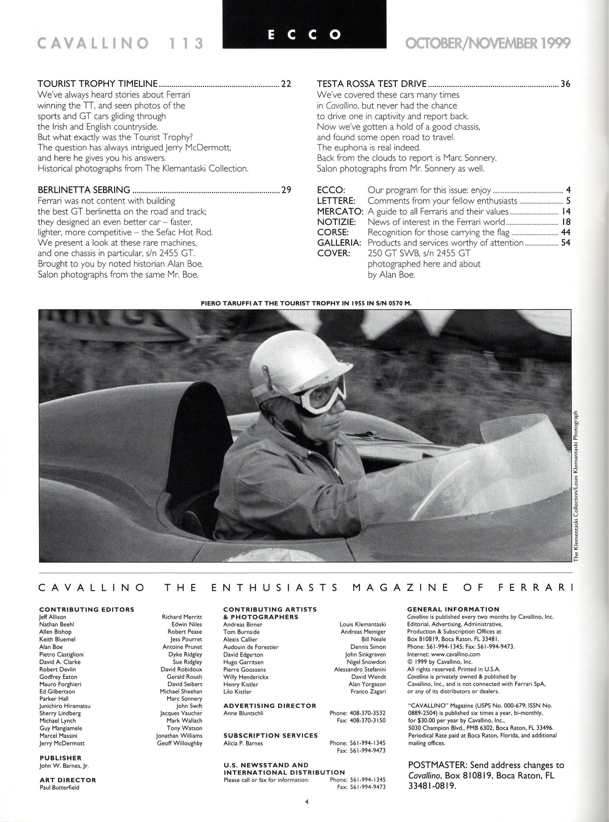 Cavallino N 113 Ferrari Magazine