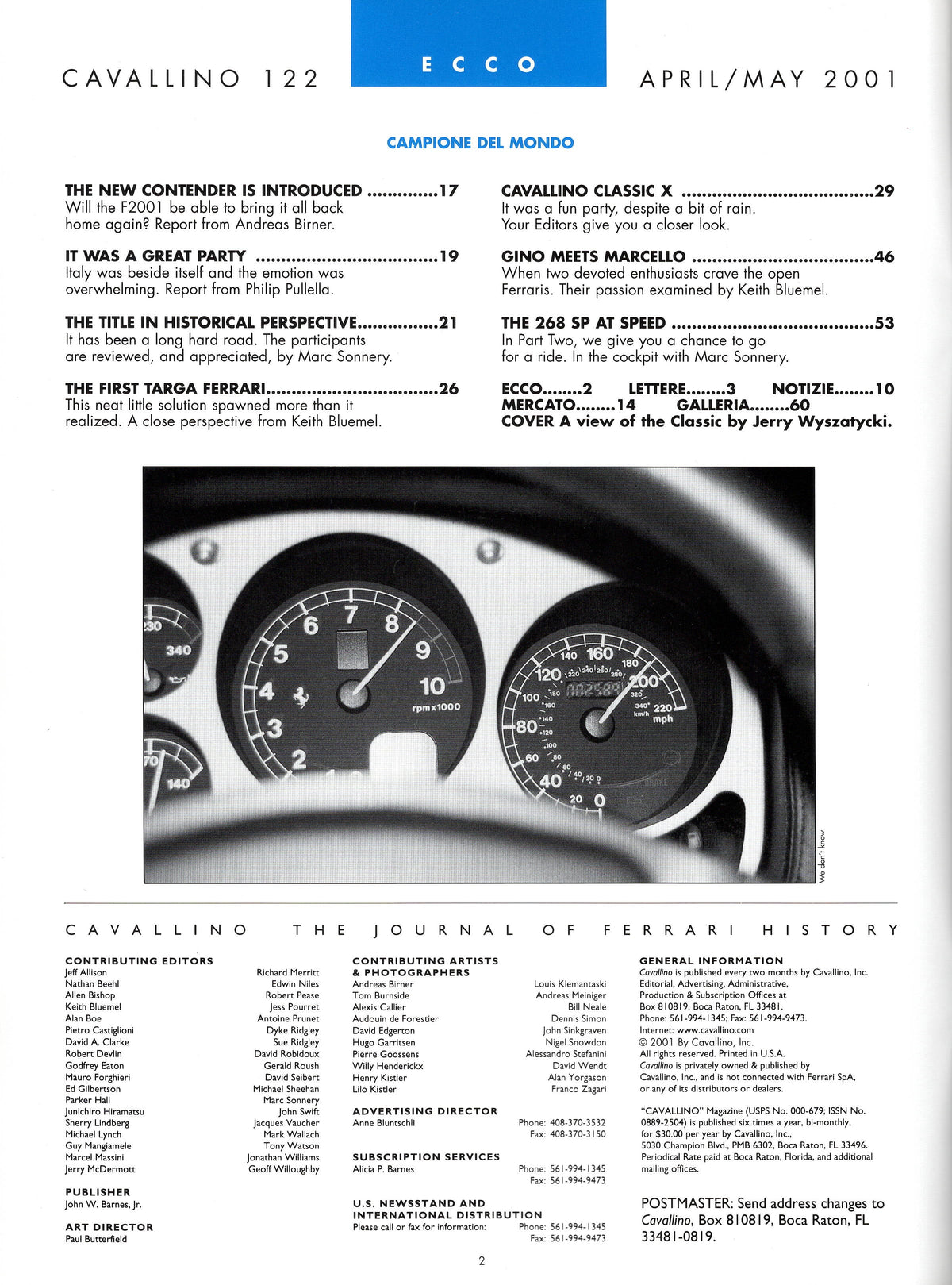 Cavallino N 122 Ferrari Magazine