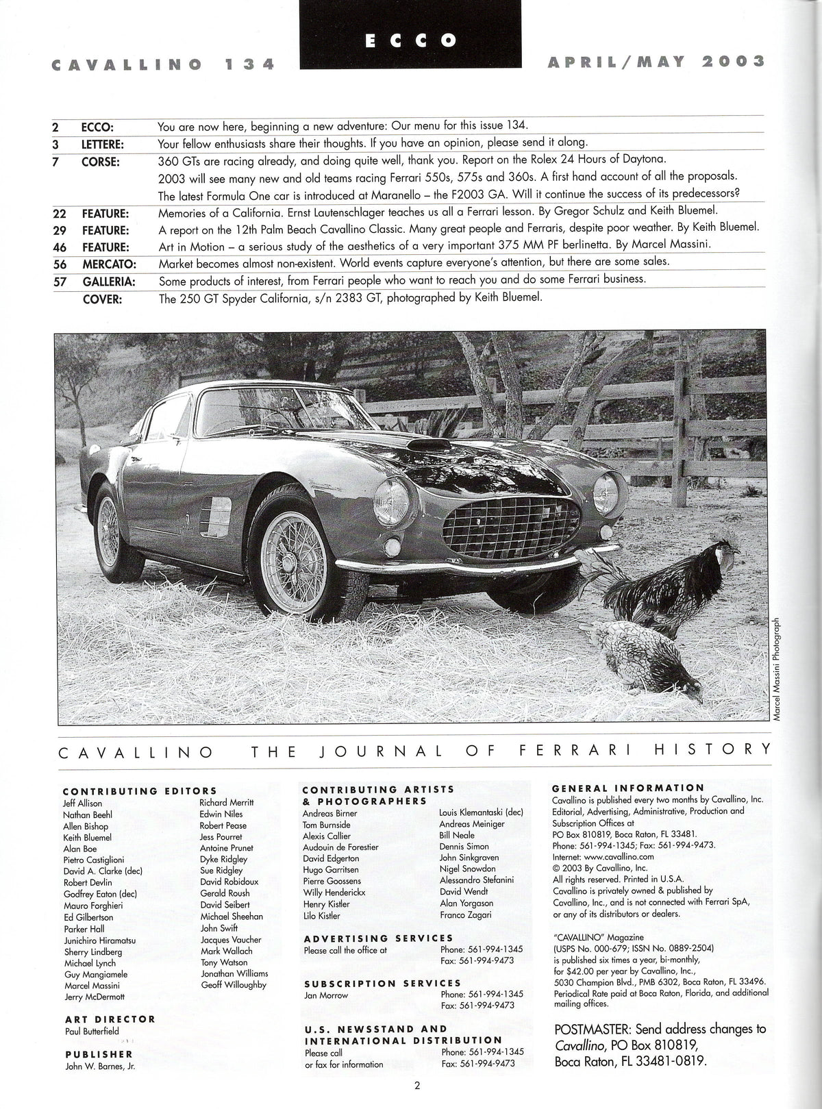 Cavallino N 134 Ferrari Magazine