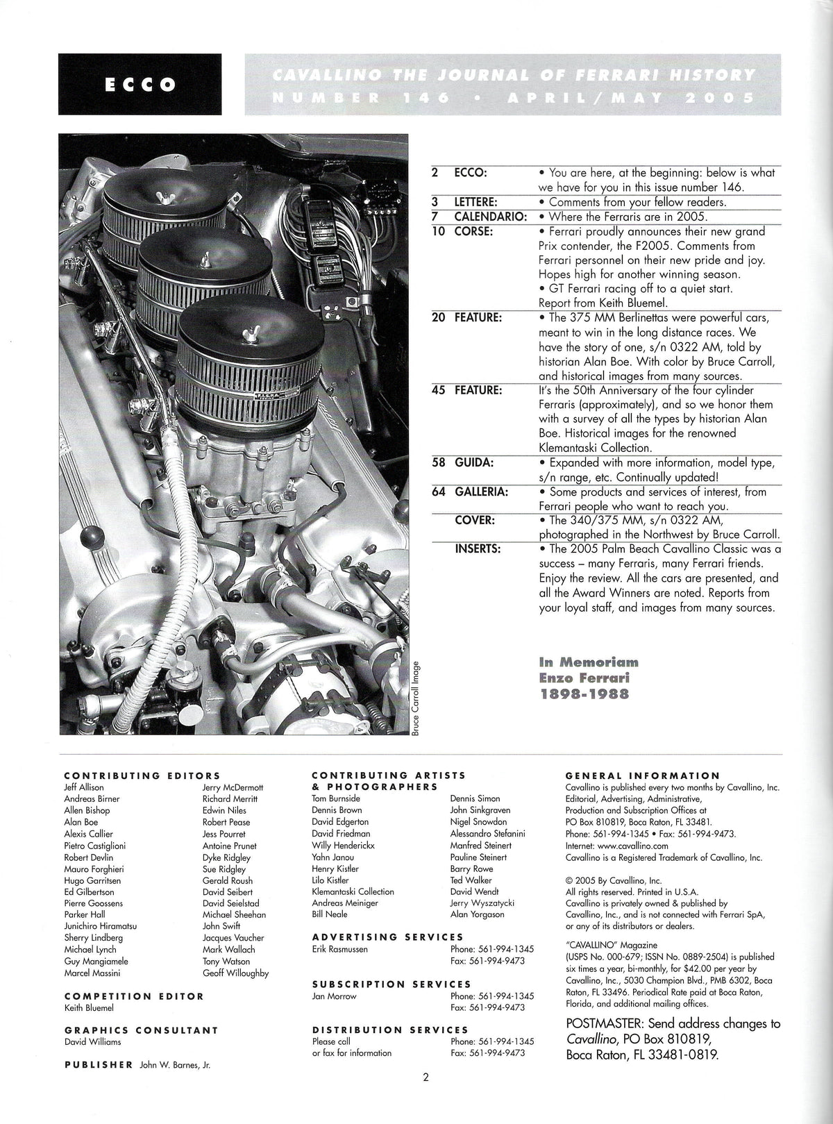 Cavallino N 146 Ferrari Magazine