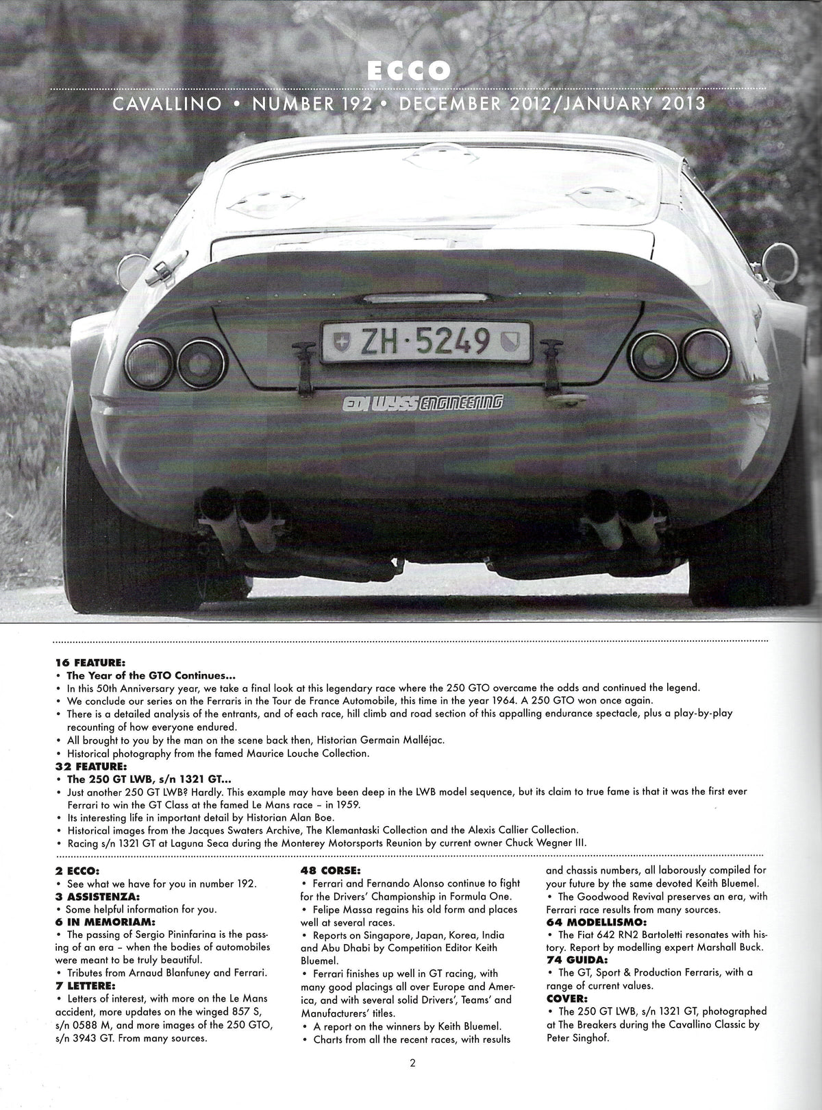 Cavallino N 192 Ferrari Magazine