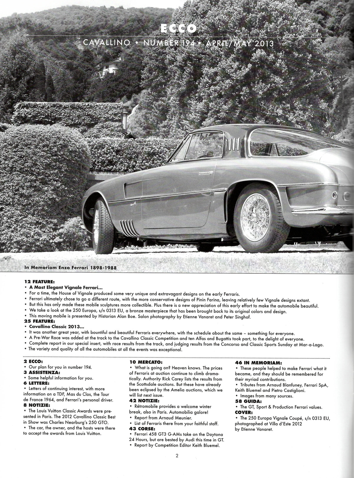Cavallino N 194 Ferrari Magazine