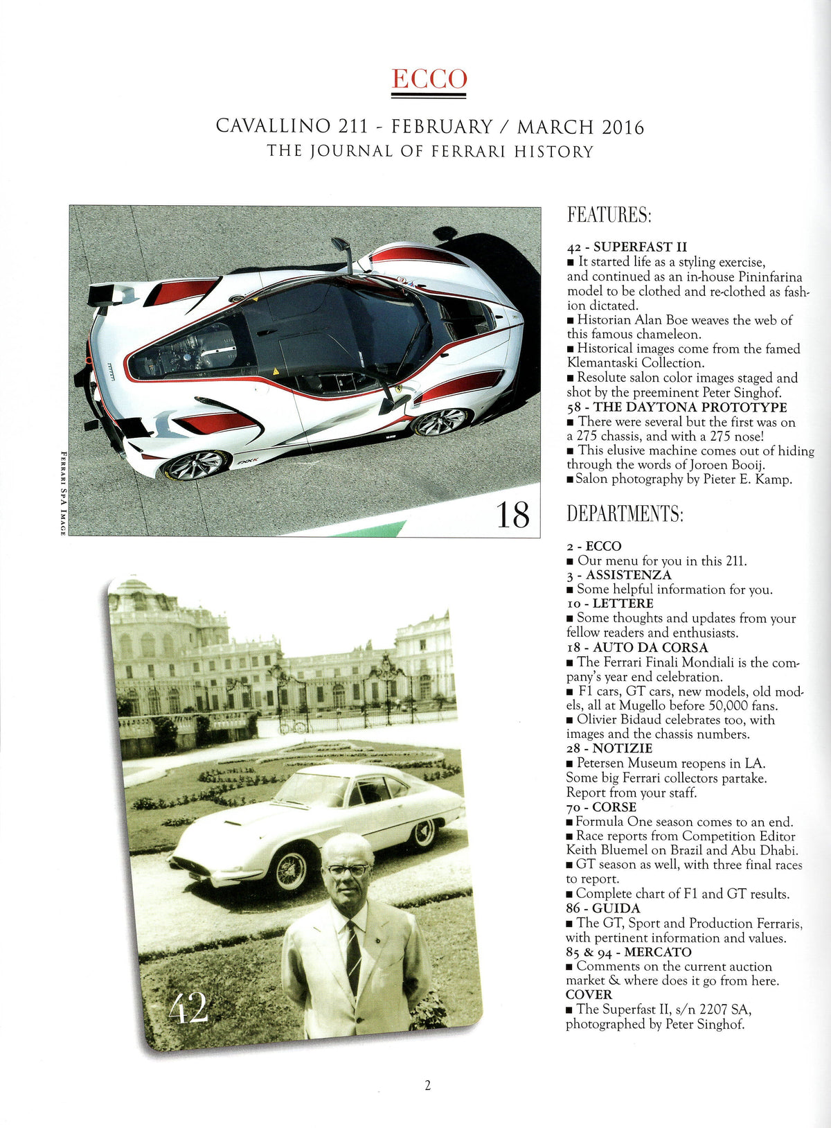 Cavallino N 211 Ferrari Magazine