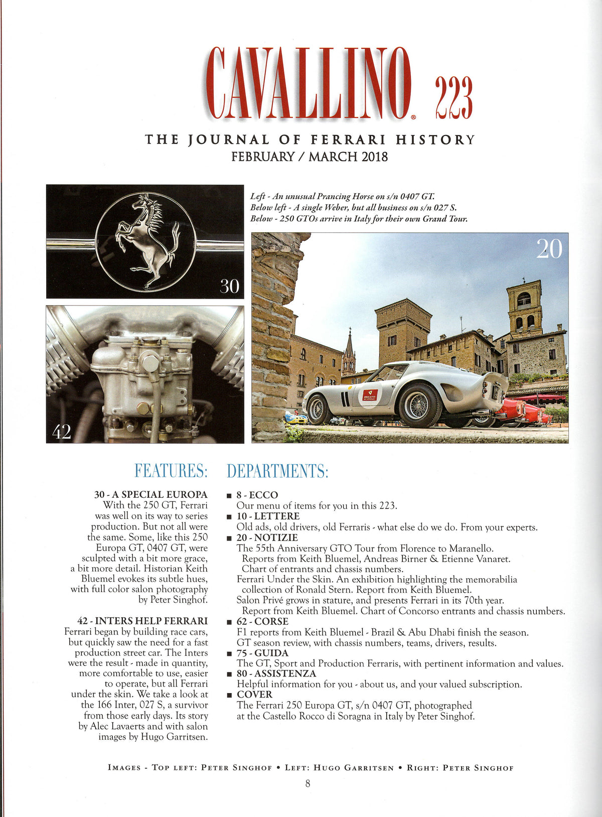 Cavallino N 223 Ferrari Magazine