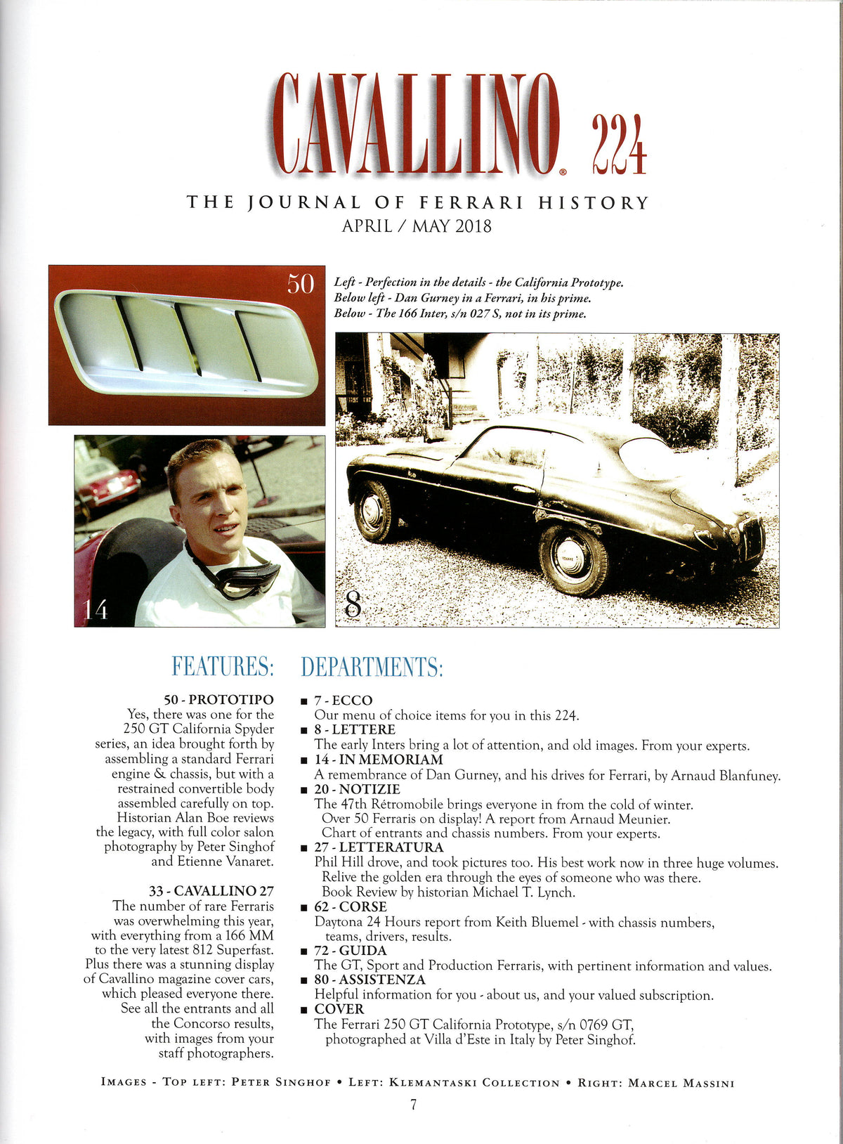Cavallino N 224 Ferrari Magazine