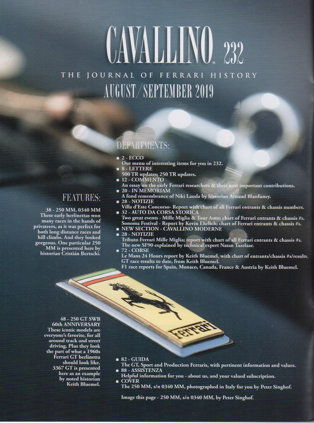 Cavallino N 232 Ferrari Magazine