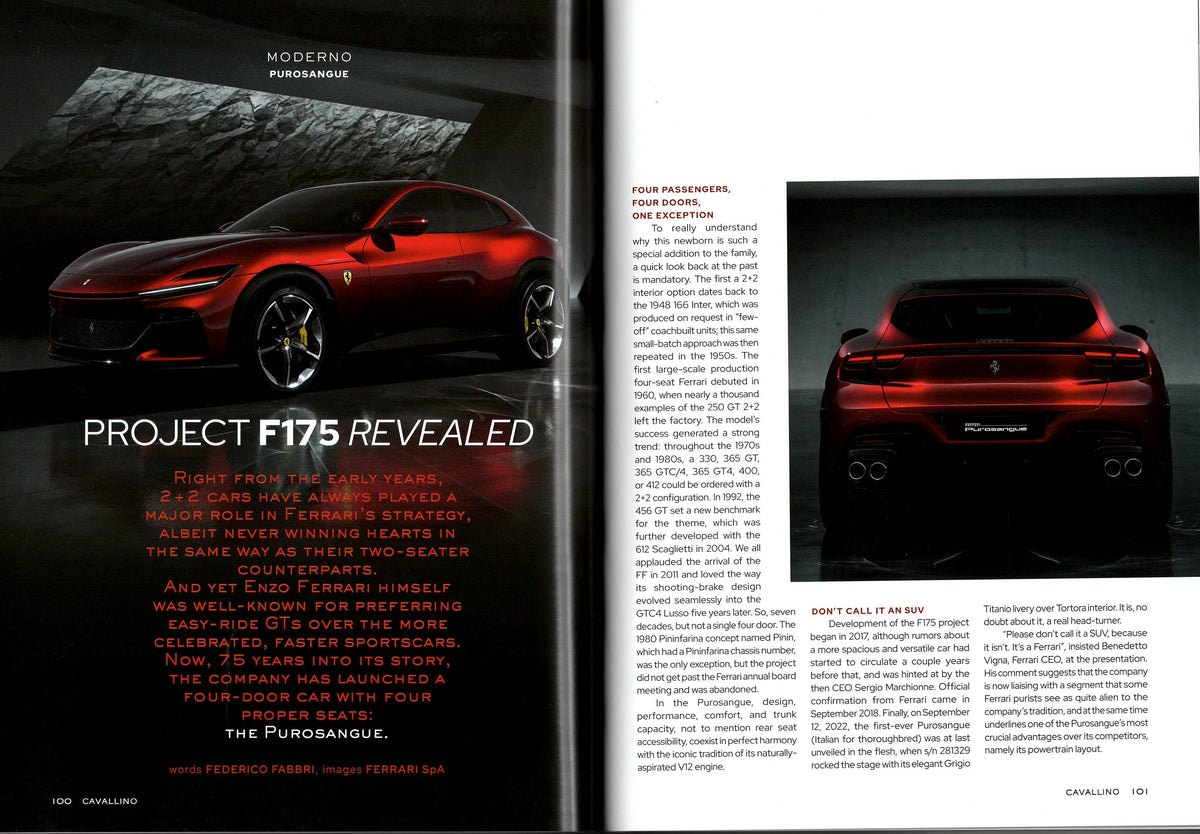 Cavallino N 252 Ferrari Magazine