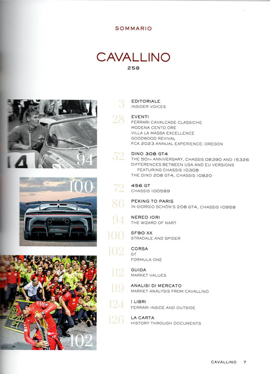 Cavallino N 258 Ferrari Magazine