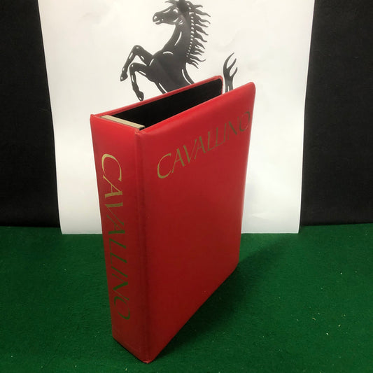 Cavallino Binder - Red
