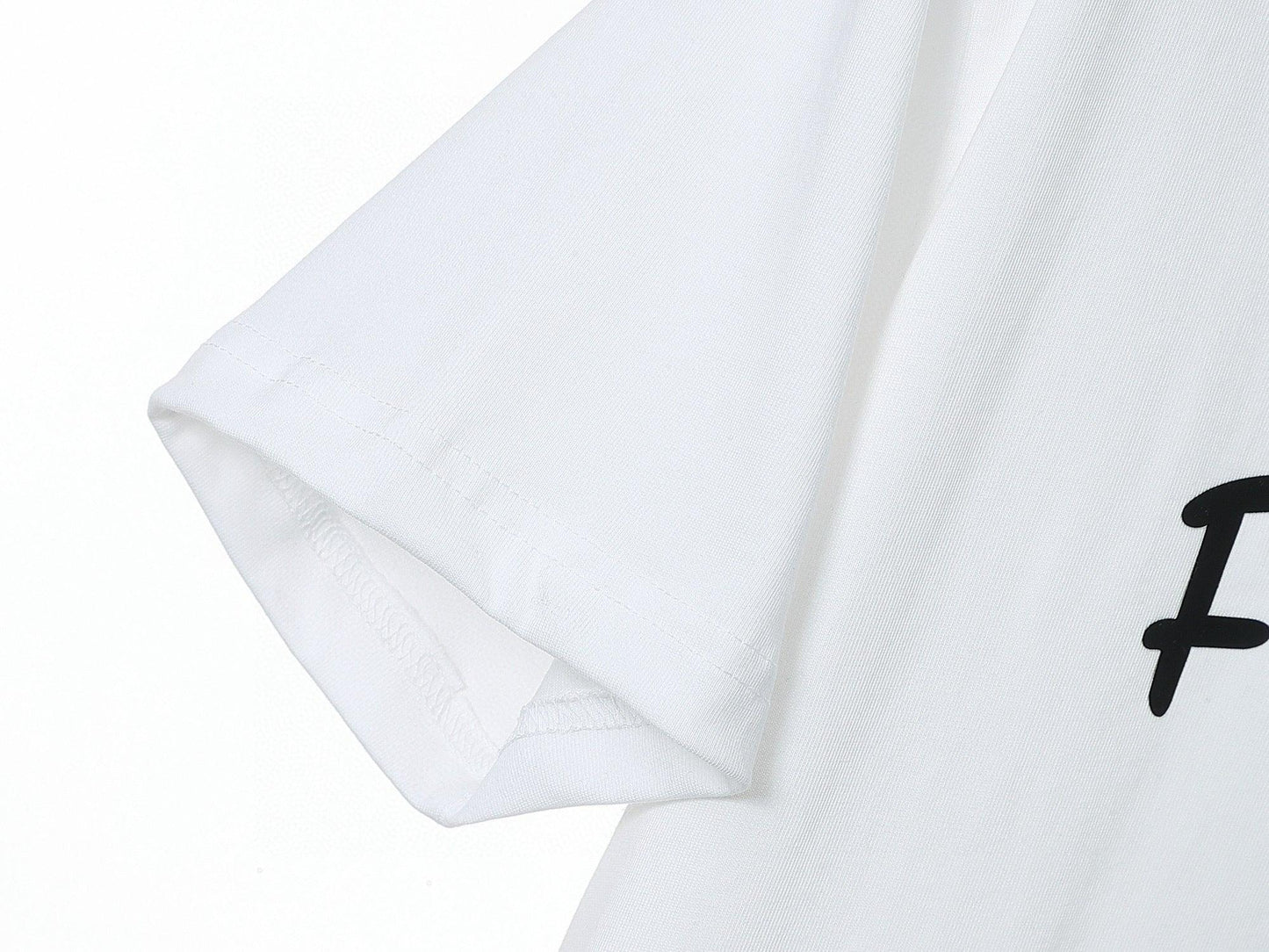 Fendi T-Shirt without Collar 'White'