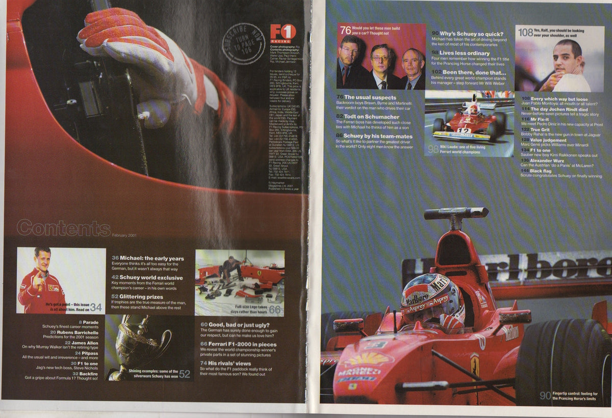F1 Racing Magazine 2001/02
