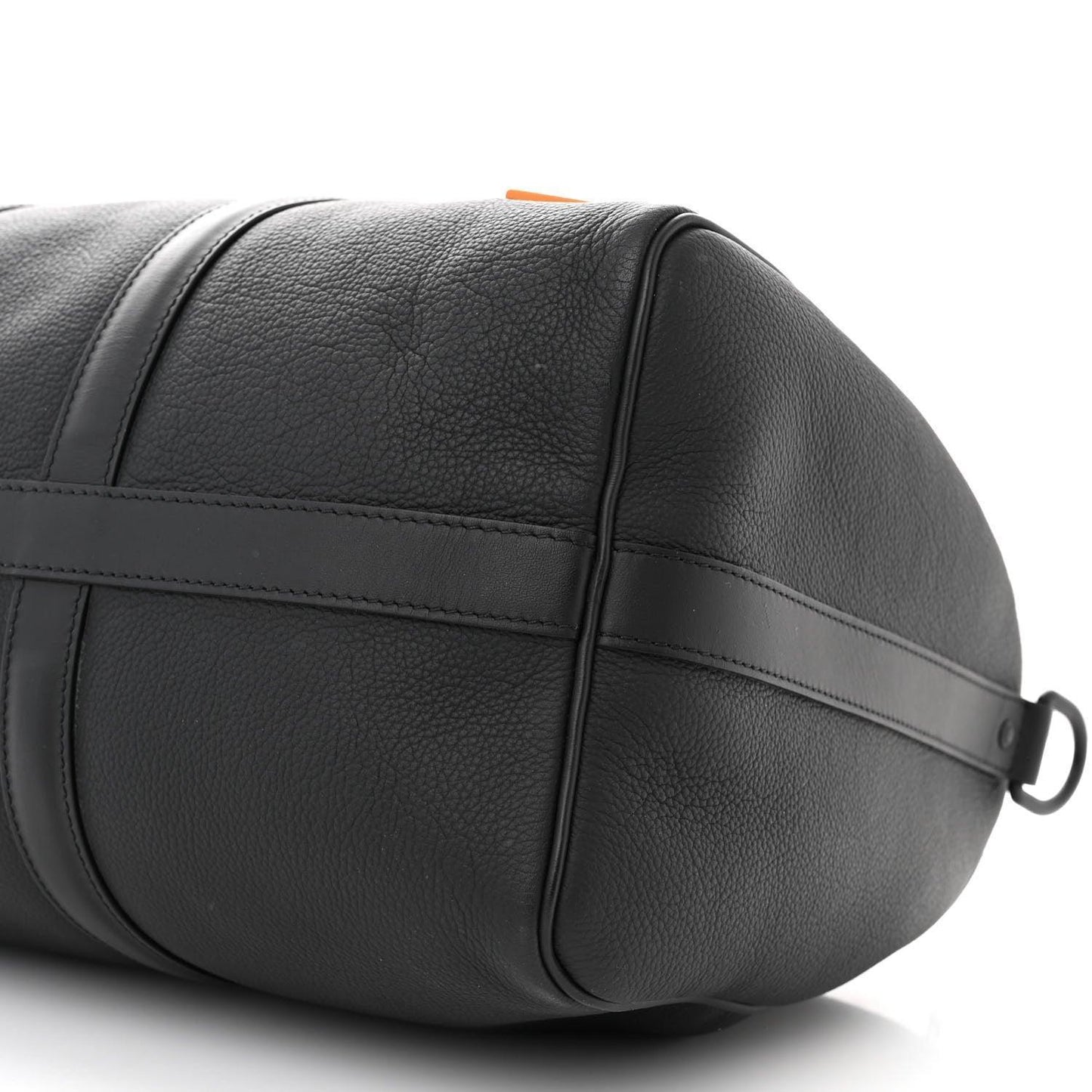 Louis Vuitton Calfskin Damier Distorted Keepall Bandouliere 40 Black