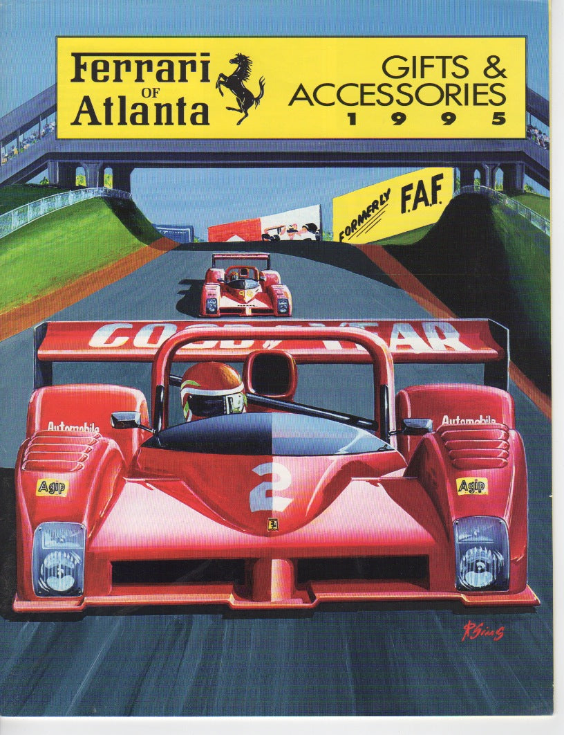 FAF Motorcars Gifts & Accessories Catalog 1995
