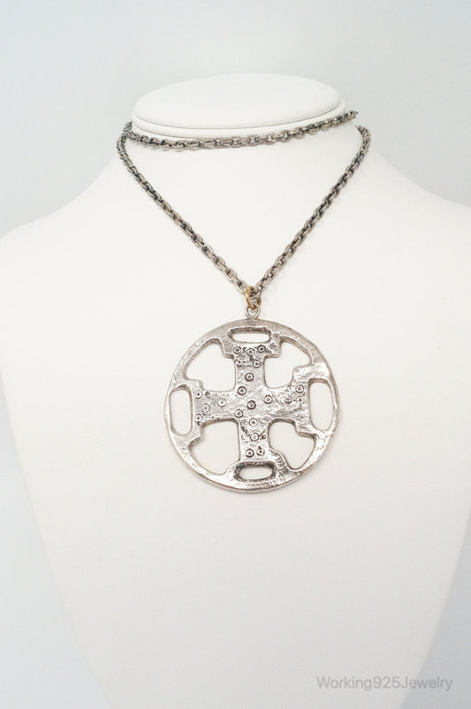 Vintage Metropolitan Museum of Art Sterling Silver Necklace