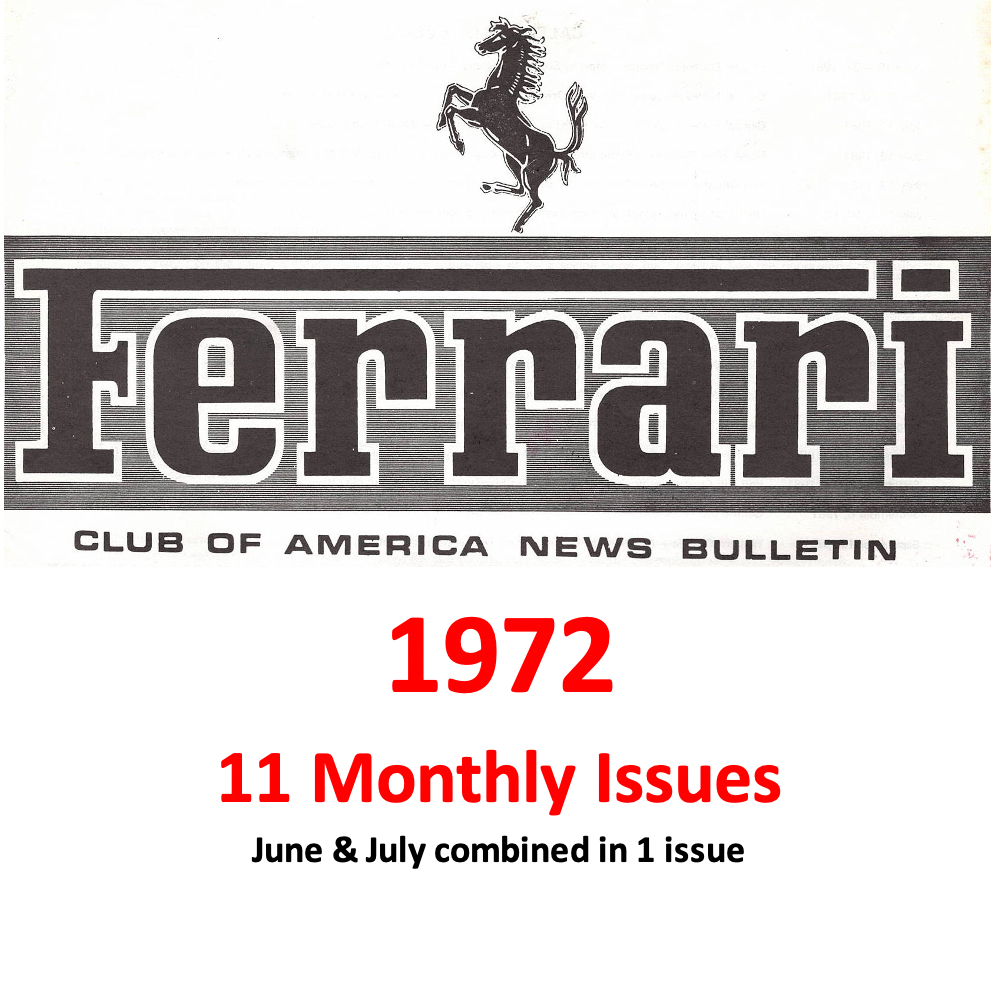 FCA News Bulletin 1972 - Full Year