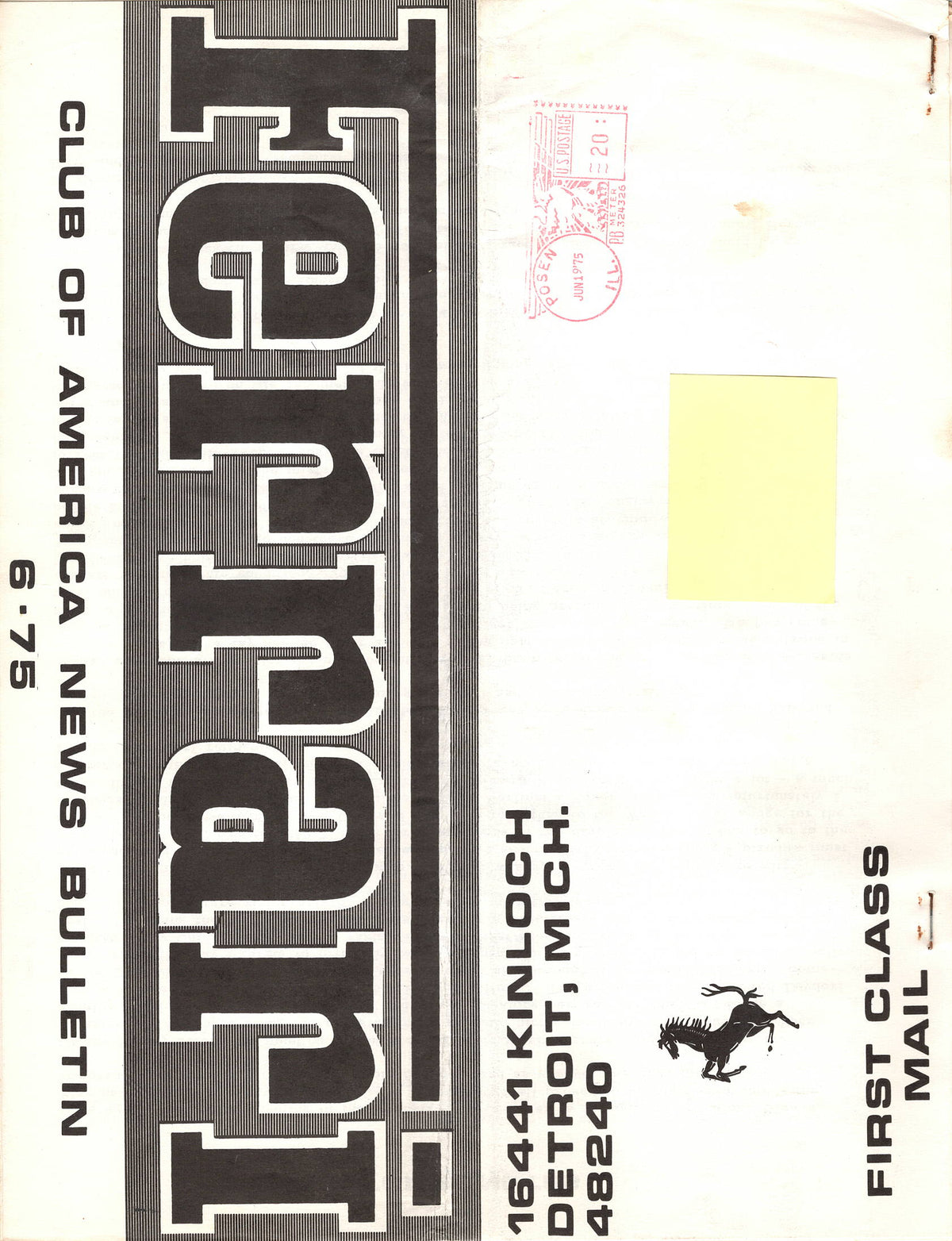 FCA News Bulletin 1975 - 6
