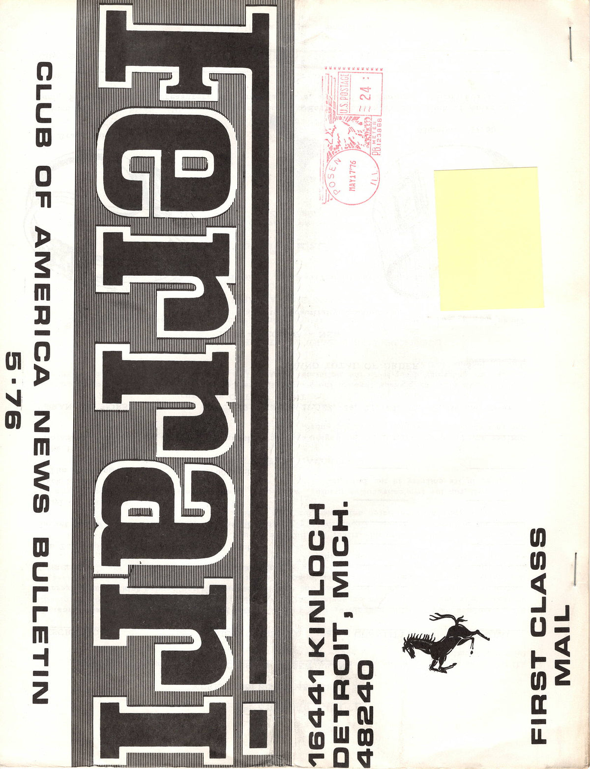 FCA News Bulletin 1976 - 5
