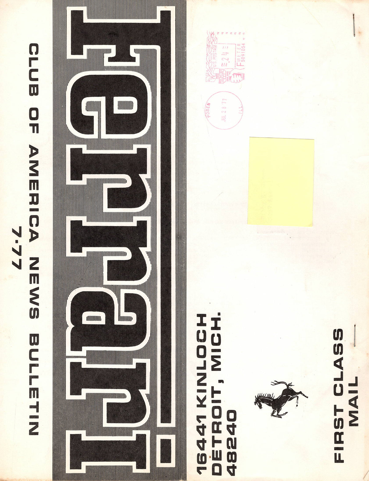 FCA News Bulletin 1977 - 7