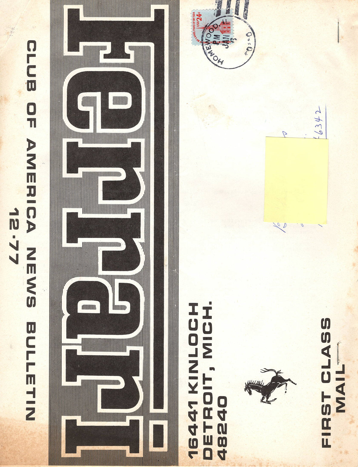 FCA News Bulletin 1977 - 12