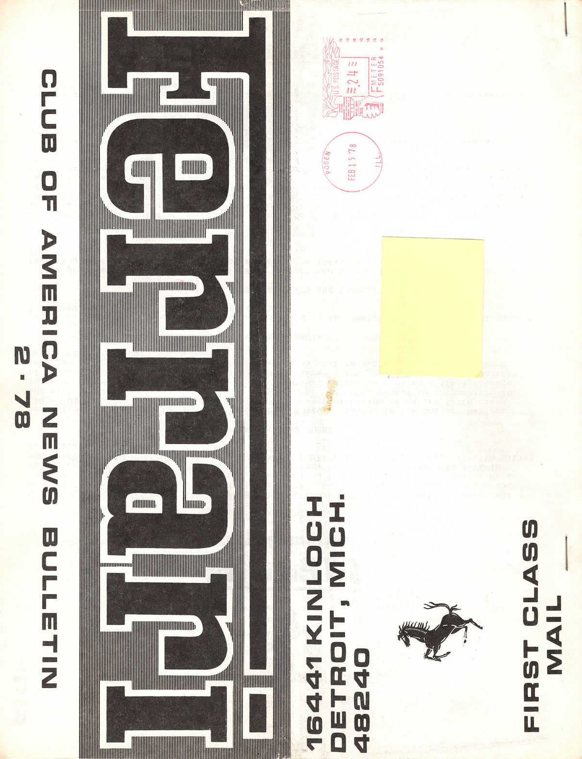 FCA News Bulletin 1978 - 2