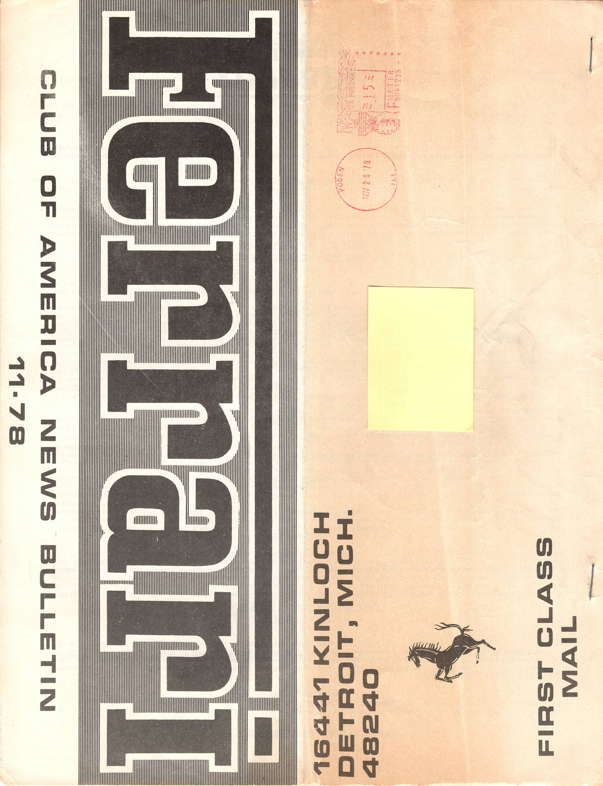FCA News Bulletin 1978 - 11