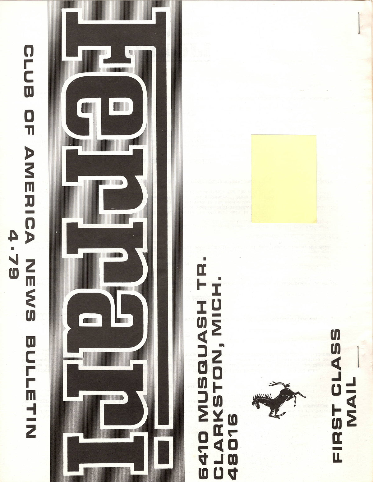 FCA News Bulletin 1979 - 4