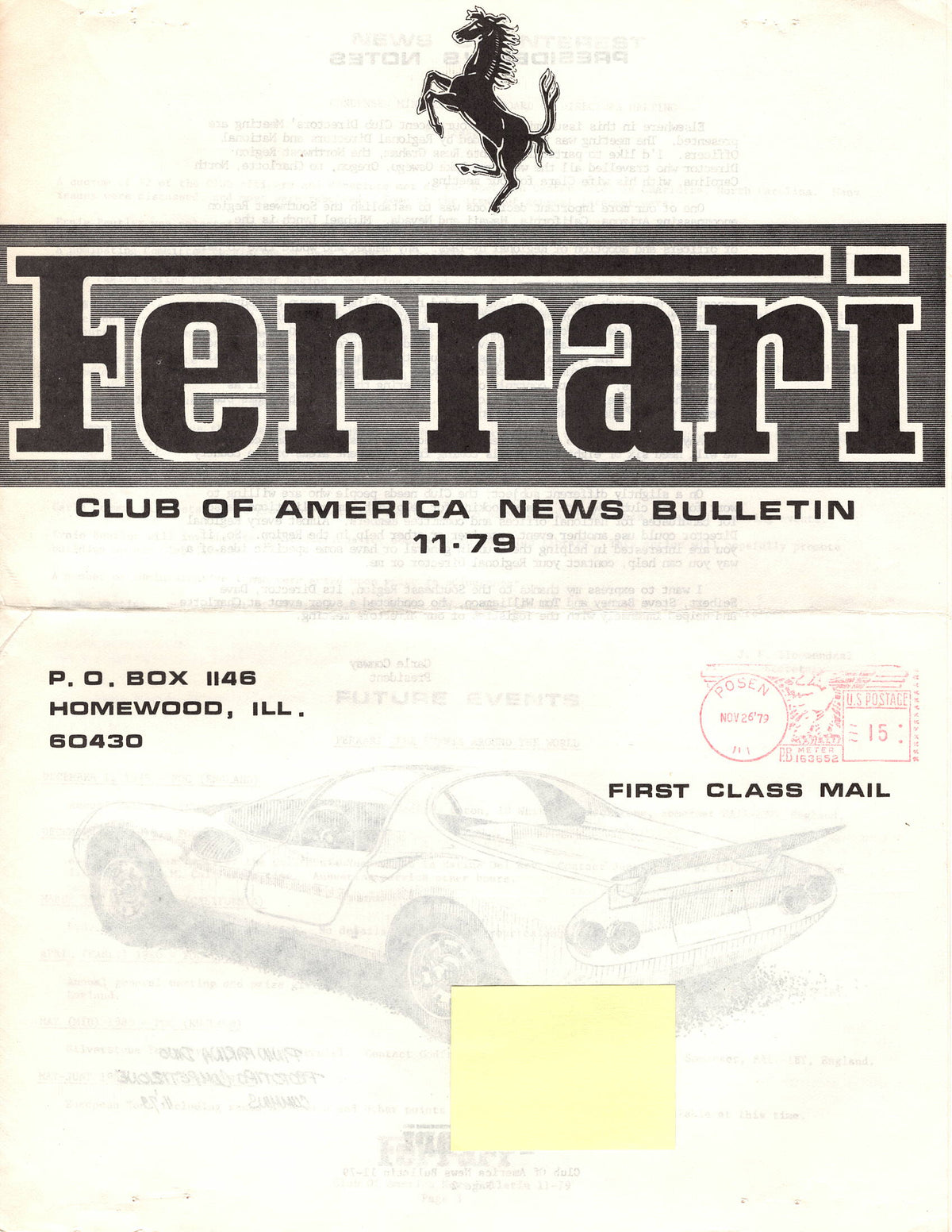 FCA News Bulletin 1979 - 11