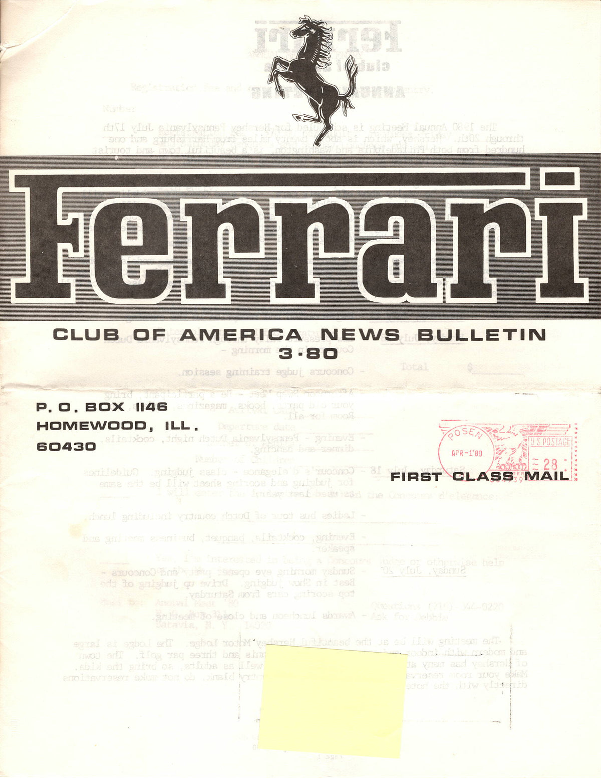 FCA News Bulletin 1980 - 3