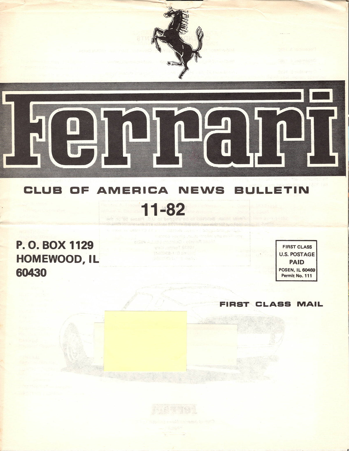 FCA News Bulletin 1982 - 11